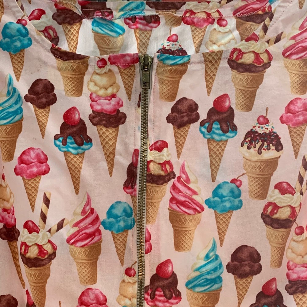 Hand made ice cream crop! NWOT - Picture 3 of 5